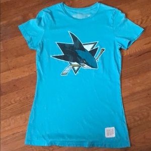San Jose Sharks Retro Brand T-shirt